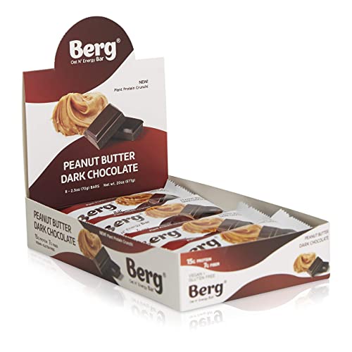 Berg Bites - Peanut Butter And Dark Chocolate - 2.5 oz - 8-Pack