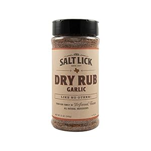 The Salt Lick Dry Rub Garlic, 12oz, 1-Pack