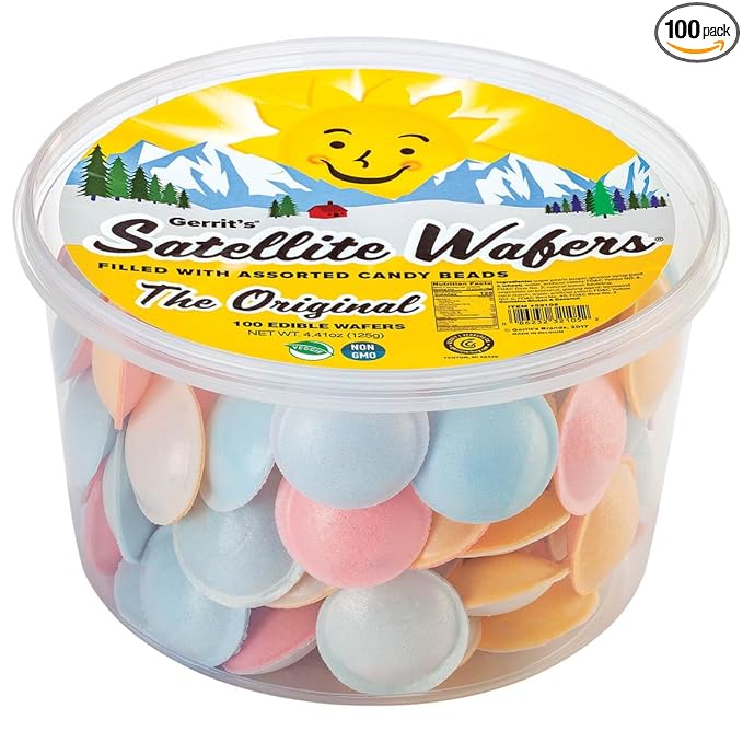 Gerrit's Satellite Wafers, 1 Tub, 300-Count