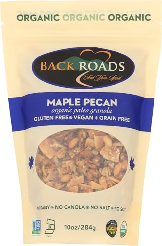 Backroads - Maple Pecan Paleo Granola - Organic