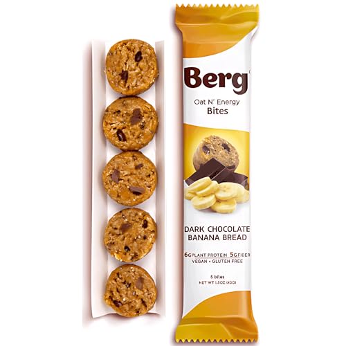 Berg Bites - Dark Chocolate Banana Bread - 1.5 oz - 8-Pack