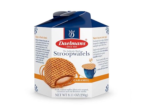 Daelmans - Caramel Stroopwafels - 8.11 oz Hex Box