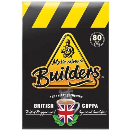Builders - Teabags, 80 ct