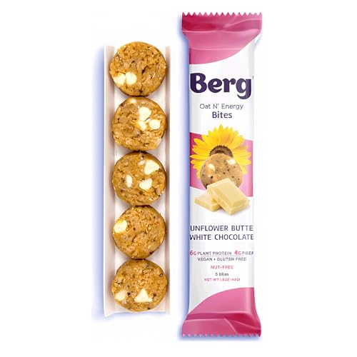 Berg Bites - Sunflower Butter And White Chocolate - 1.5 oz - 8-Pack
