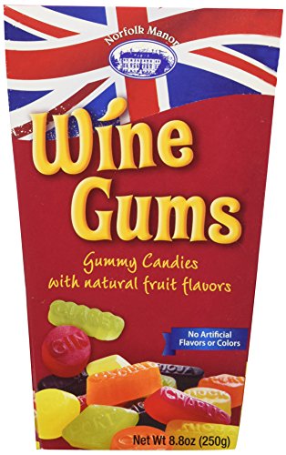 Norfolk Manor - Wine Gums, Box 8.82 oz