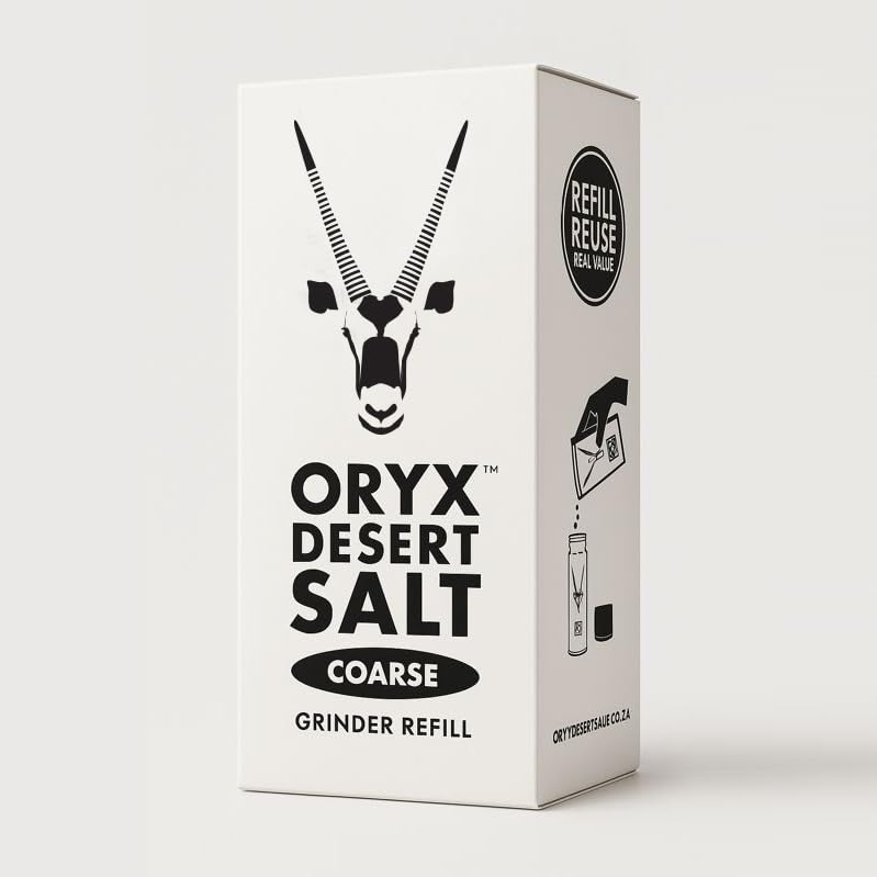 Oryx Desert Salt - Coarse Salt Grinder Refill - USA
