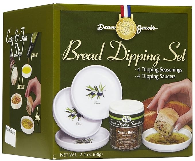 Dean Jacob's 5 Piece Melamine Bread Dipping Set