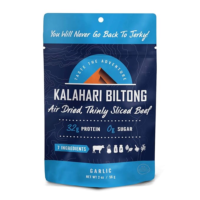 Kalahari Biltong Garlic, 2oz