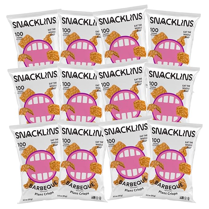 Snacklins Barbeque, 3oz, 12-Pack