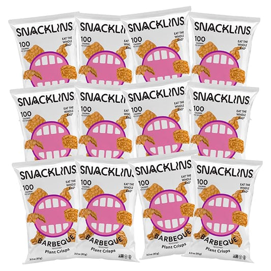 Snacklins Barbeque, 3oz, 12-Pack