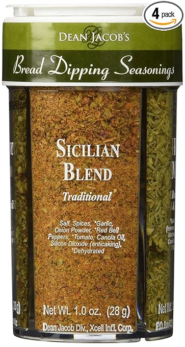 Dean Jacob's 4 Spice Variety Pack. 1.0oz