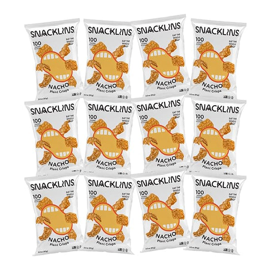 Snacklins Nacho, 3oz, 12-Pack