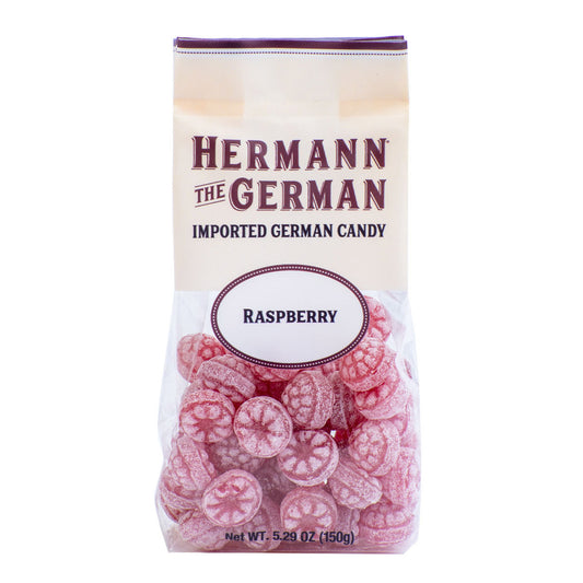 Hermann the German Hard Candy Raspberry