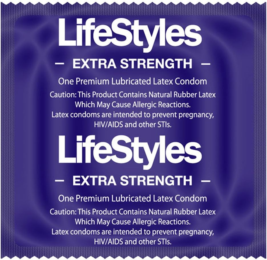 LifeStyles Extra Strength Condom, 1008 pe case