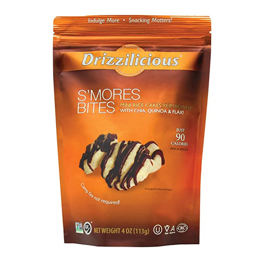 Drizzilicious S'mores Bites
