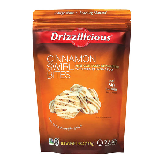 Drizzilicious Cinnamon Swirl Bites