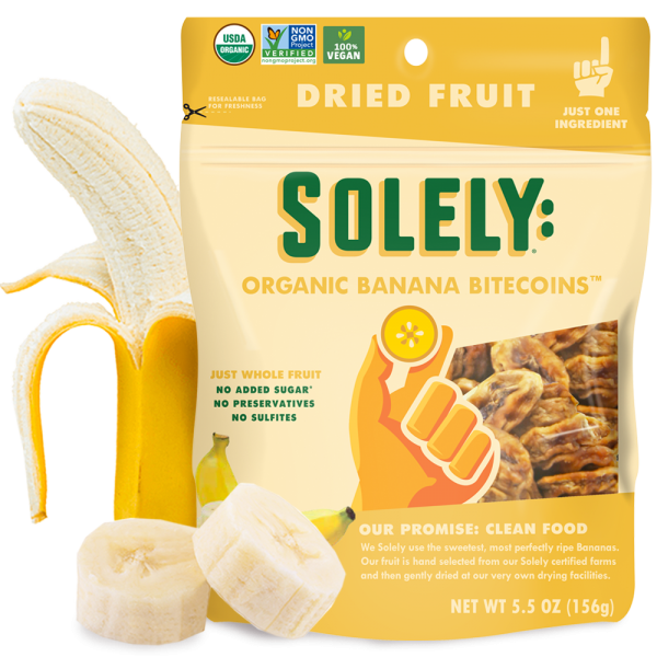 Dried Fruit, Organic Bananas