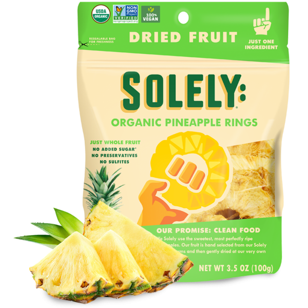 Solely Organic Pineapple Rings